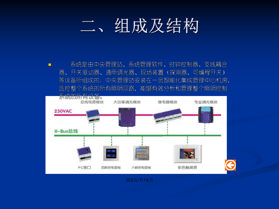 智能照明系统集成与控制系统培训教案